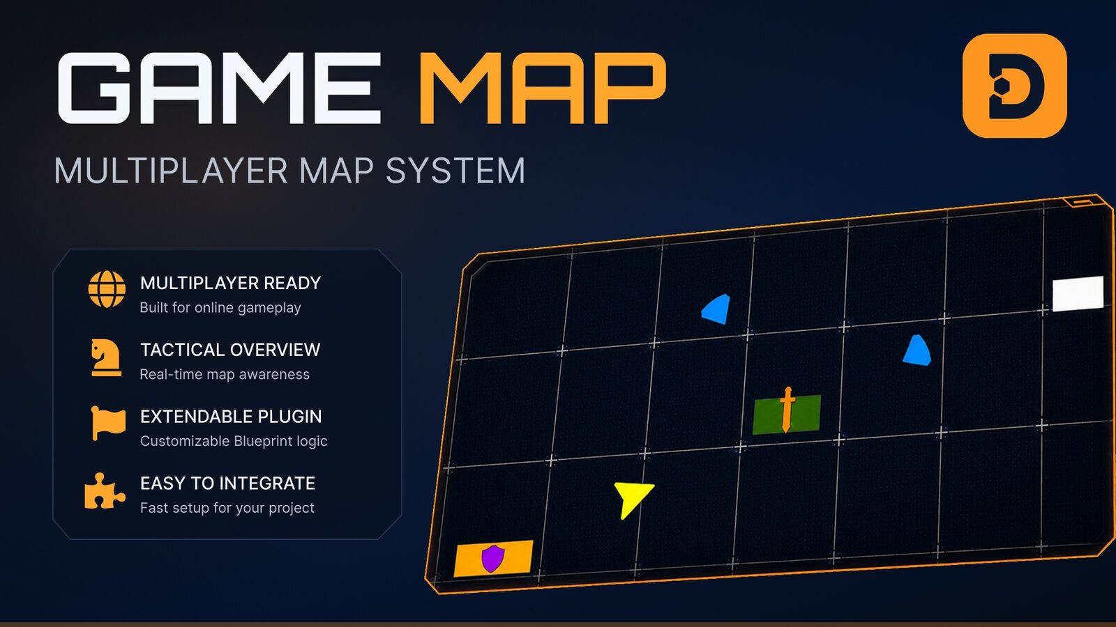 Game Map plugin preview