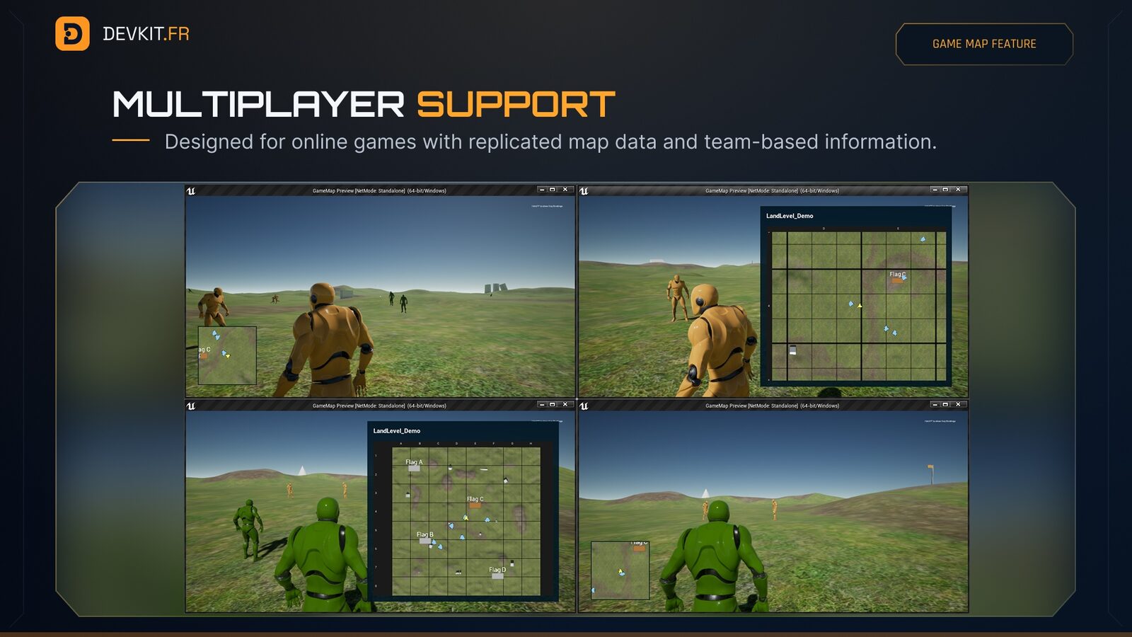 Multiplayer support