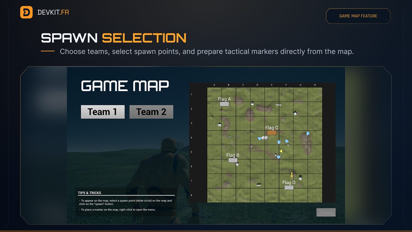 Spawn selection